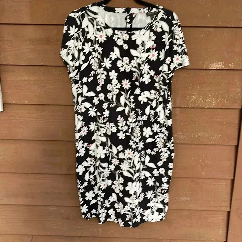 J. Jill wearever collection stretch comfort dress size LP